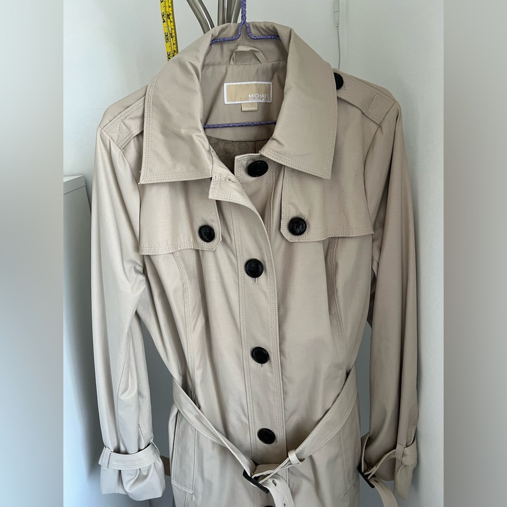 MK Trenchcoat Womens L - Picture 3 of 13